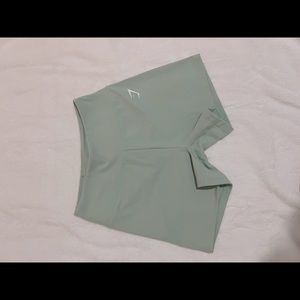 Gymshark Dreamy High Waisted Shorts - small, light green